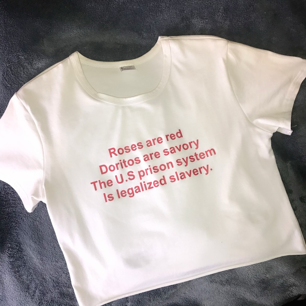 ❌SOLD❌Crop T-shirt - Picture 5 of 5